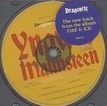 YNGWIE J. MALMSTEEN - Dragonfly cover 