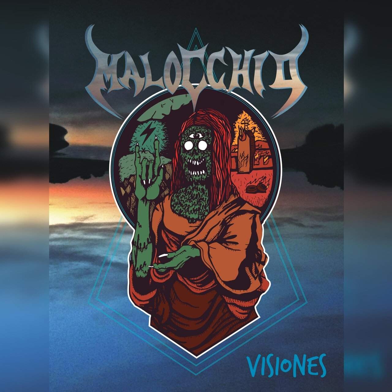 MALOCCHIO - Visiones cover 