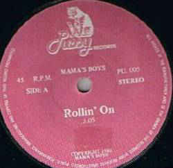 MAMA'S BOYS - Rollin' On cover 