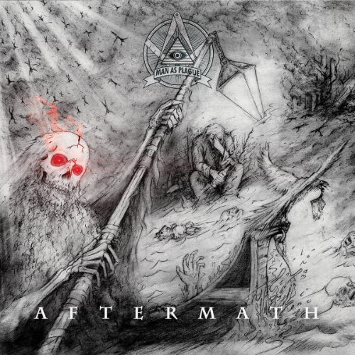 MAN AS PLAGUE - Aftermath cover 