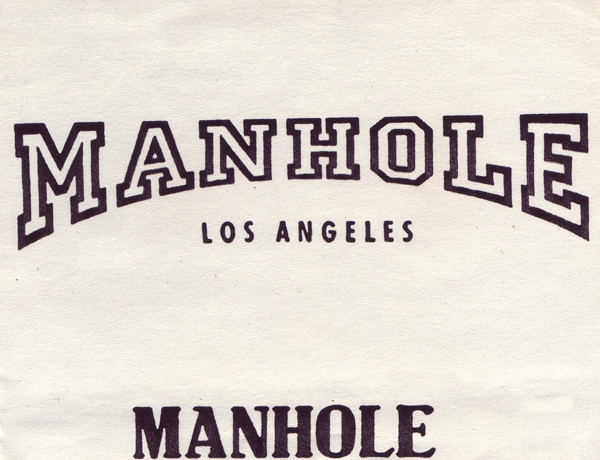 MANHOLE - Los Angeles cover 