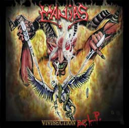 MANIAS - Vivisection LP cover 