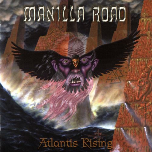 MANILLA ROAD - Atlantis Rising cover 