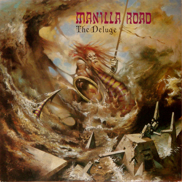 MANILLA ROAD - The Deluge cover 
