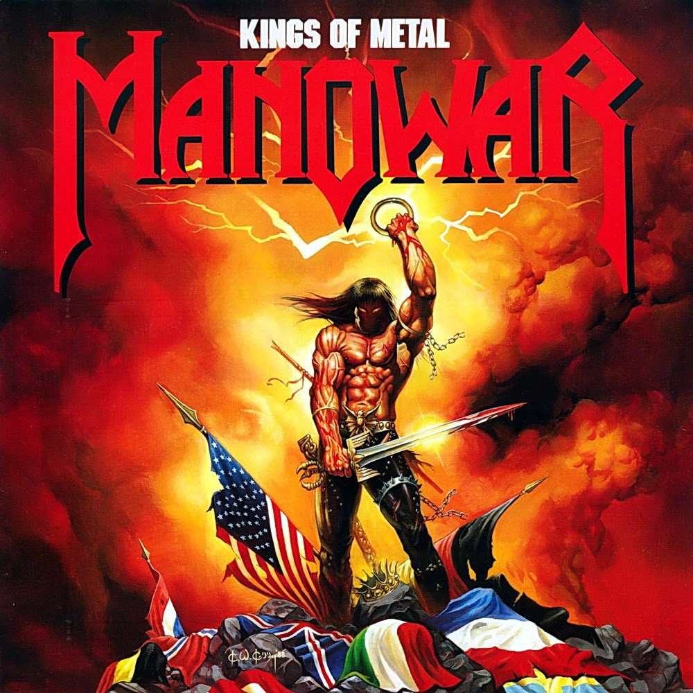 MANOWAR - Kings of Metal cover 
