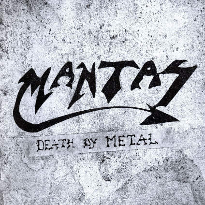 MANTAS - Death by Metal cover 