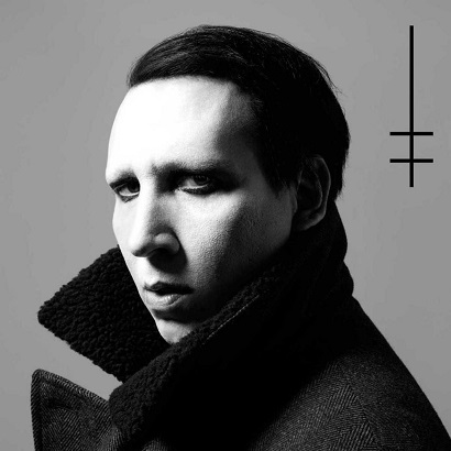 MARILYN MANSON - Heaven Upside Down cover 