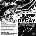 MASADA - Suffer Mental Decay cover 