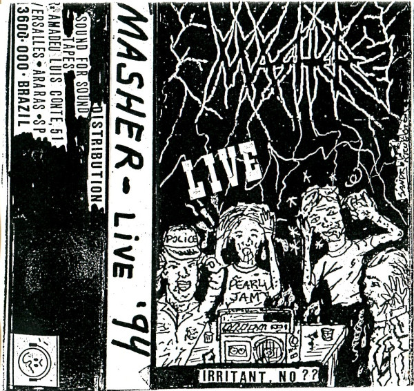 MASHER - Live '94 cover 