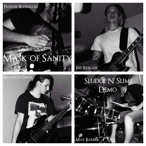 MASK OF SANITY - Sludge N' Slime cover 