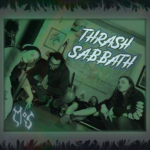 MASK OF SANITY - Thrash Sabbath cover 