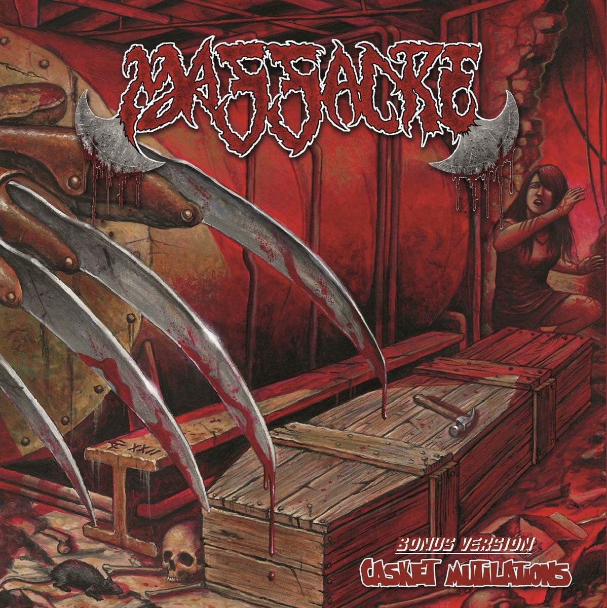 MASSACRE - Casket Mutilations cover 