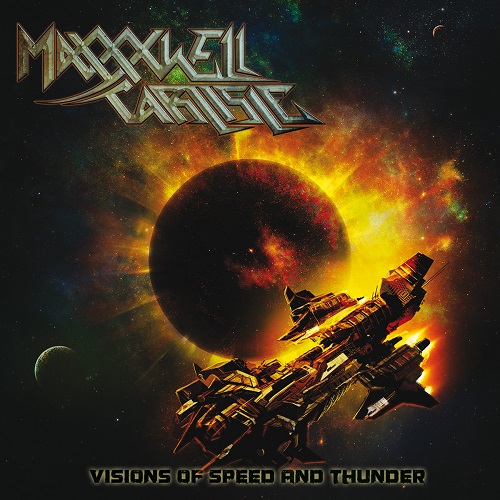 MAXXXWELL CARLISLE - Visions of Speed and Thunder cover 