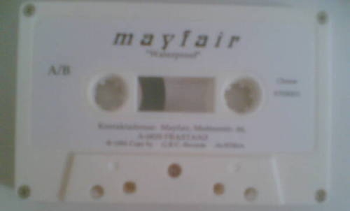MAYFAIR - Advance Tape 1996 cover 