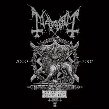 MAYHEM - A Season in Blasphemy cover 