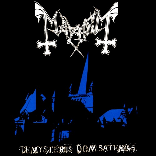 MAYHEM - De Mysteriis Dom Sathanas cover 