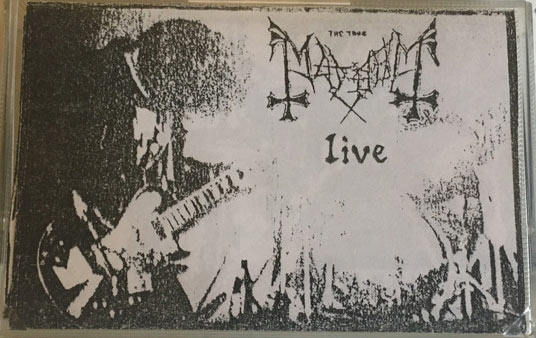 MAYHEM - Live - Only Death Is Real cover 