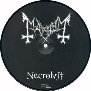 MAYHEM - Necrolust / Total Warfare cover 