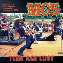 MC5 - Teen Age Lust cover 