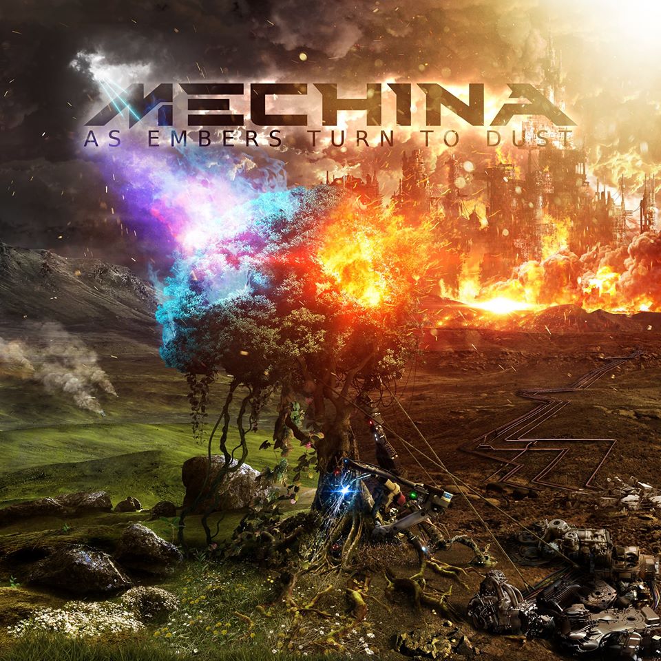 MECHINA - As Embers Turn to Dust cover 