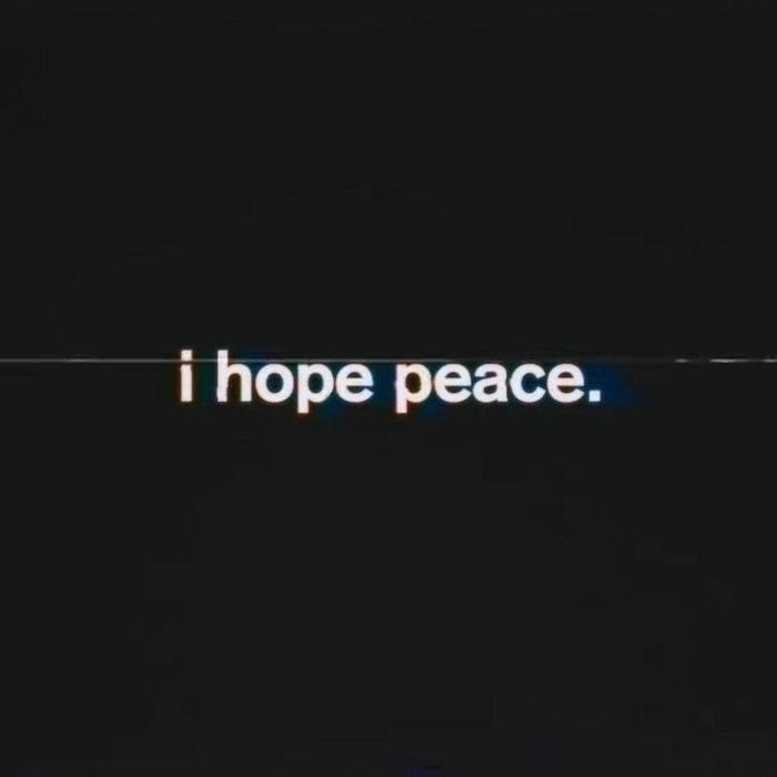MEDOI - I Hope Peace. cover 
