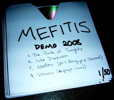 MEFITIS - Demo 2008 cover 