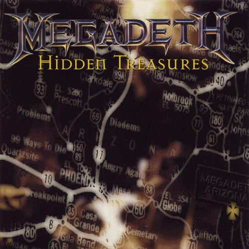 MEGADETH - Hidden Treasures cover 