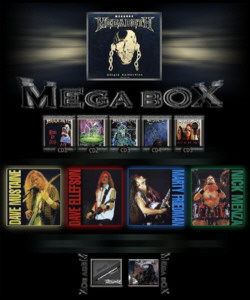 MEGADETH - Megabox cover 
