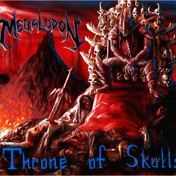 MEGALODON (TX) - Throne Of Skulls cover 