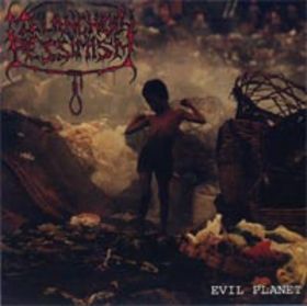MELANCHOLY PESSIMISM - Evil Planet cover 