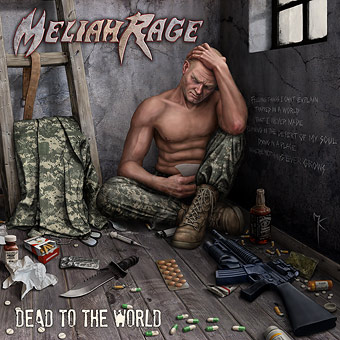 MELIAH RAGE - Dead To The World cover 