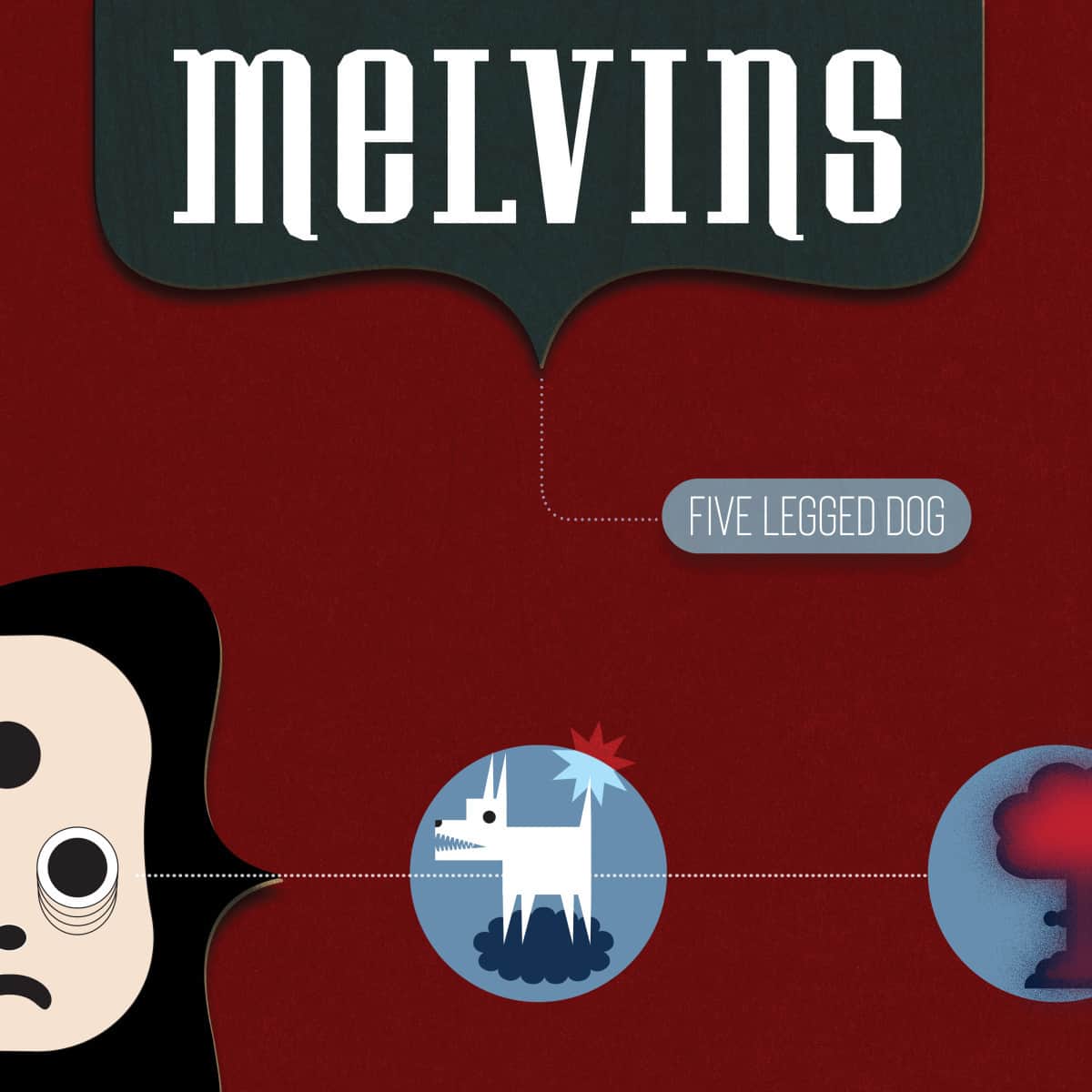 MELVINS - Five Legged Dog cover 