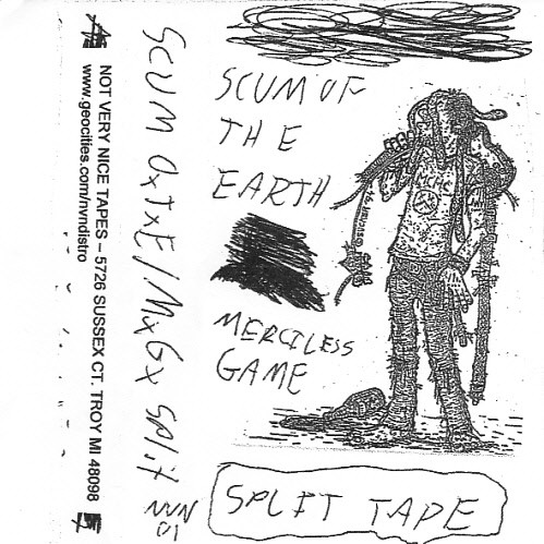 MERCILESS GAME - Split Tape cover 