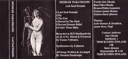 MESSIAH PARATROOPS - Lost Soul Domain cover 