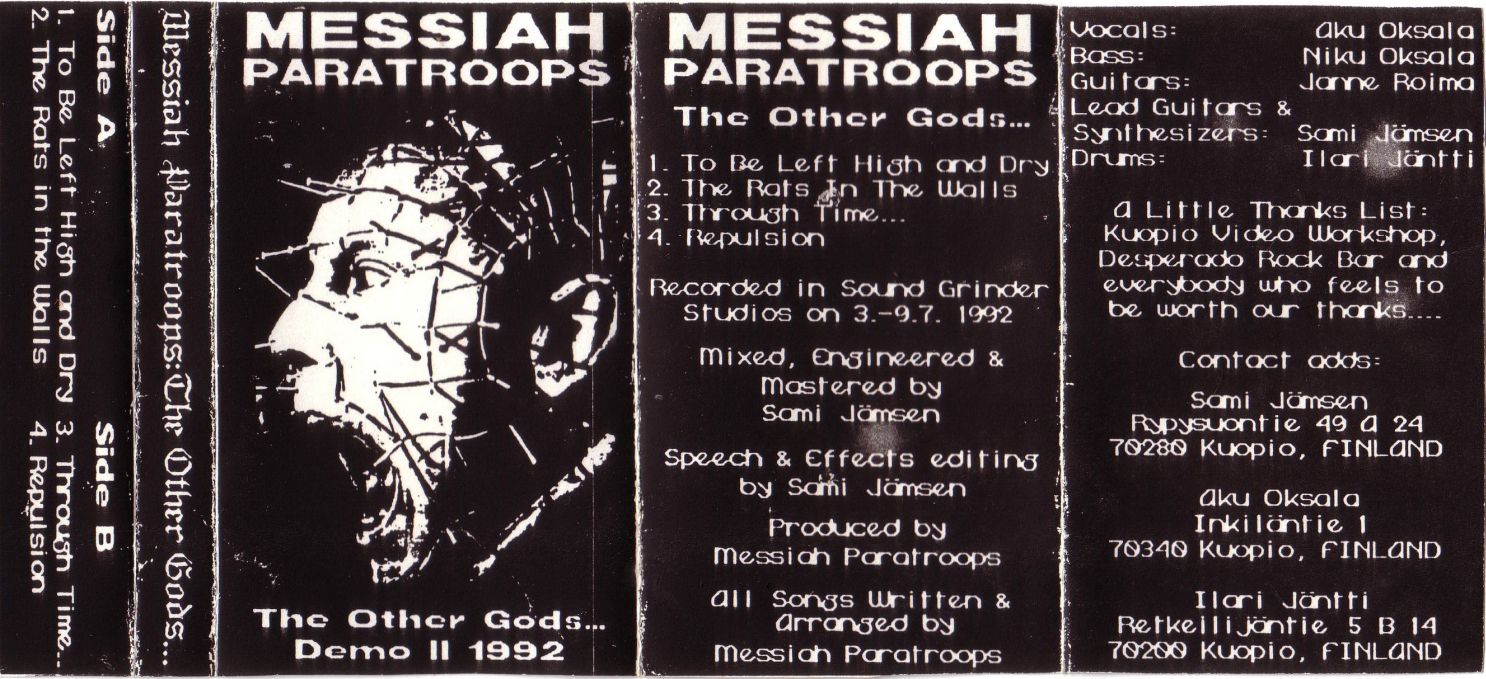 MESSIAH PARATROOPS - The Other Gods... cover 