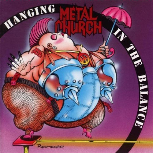 METAL CHURCH - Hanging in the Balance cover 