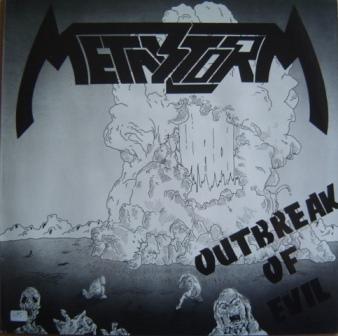 METAL STORM - Outbreak of Evil cover 