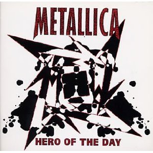 METALLICA - Hero of the Day EP cover 