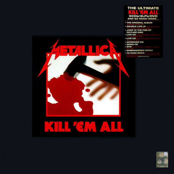 METALLICA - Kill 'em All: Deluxe Edition Box Set cover 