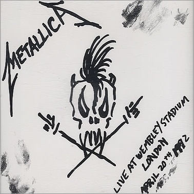 METALLICA - Live at Wembley Stadium EP cover 