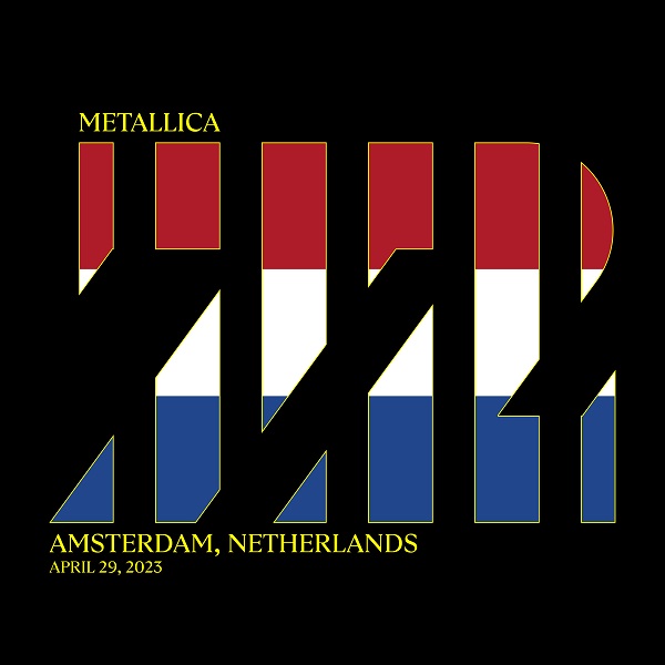 METALLICA (LIVEMETALLICA.COM) - 2023/04/29 Johan Cruijff Arena, Amsterdam, Netherlands cover 