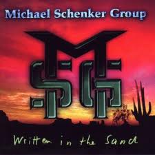MICHAEL SCHENKER GROUP - Written in the Sand cover 