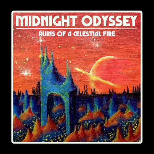 MIDNIGHT ODYSSEY - Ruins of a Celestial Fire cover 