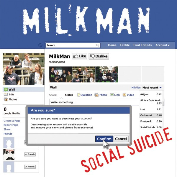 MILKMAN - Social Suicide / This World Is Sick Ⓐnd So Are You cover 