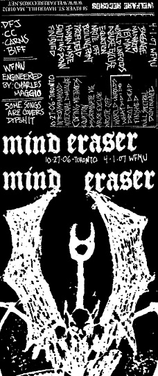 MIND ERASER (MA) - Live 8-Track cover 