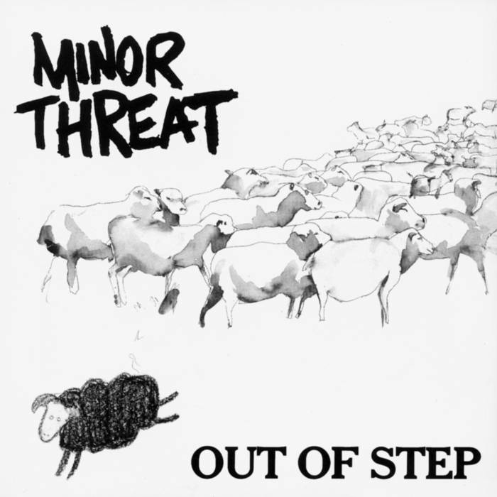 MINOR THREAT - Out Of Step cover 