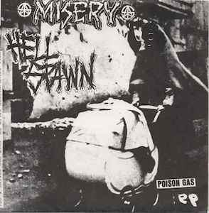 MISERY - Poison Gas EP cover 