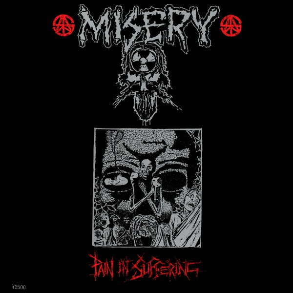 MISERY - The Future Stay In The Darkness Fog / Pain In Suffering cover 