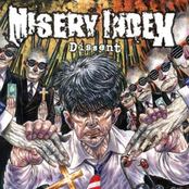 MISERY INDEX - Dissent cover 