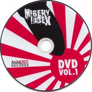 MISERY INDEX - DVD Vol. 1 cover 